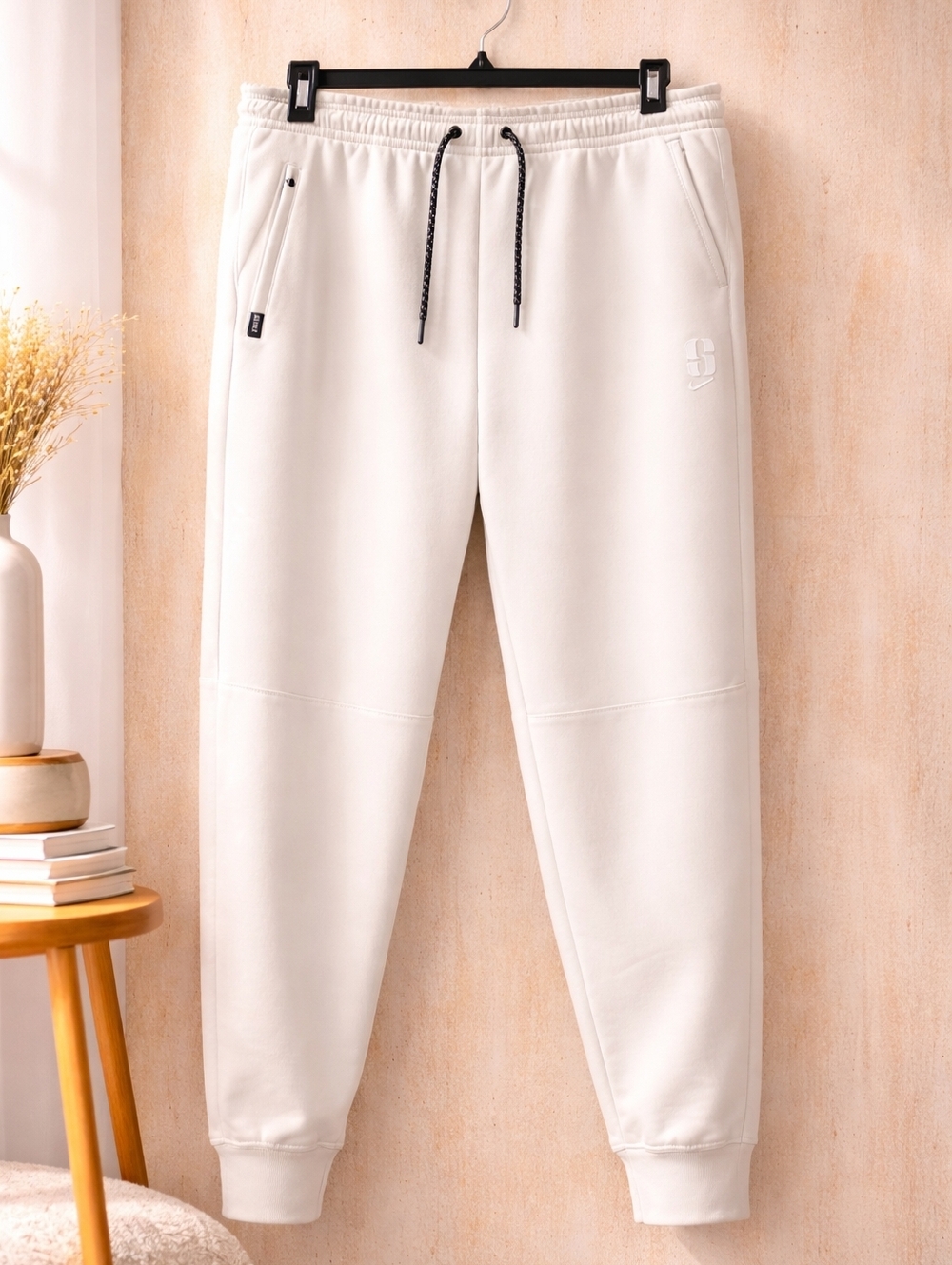 Women's Nike Cream Drawstring Jogger Pants